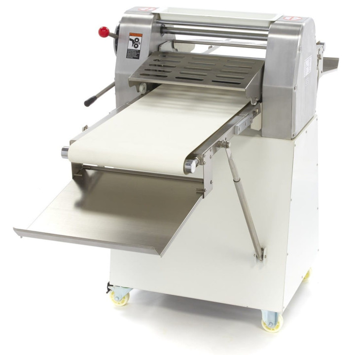 Wałkowarka piekarnicza do ciasta | kruchego | francuskiego | 380 mm | 1630x730x1225 mm