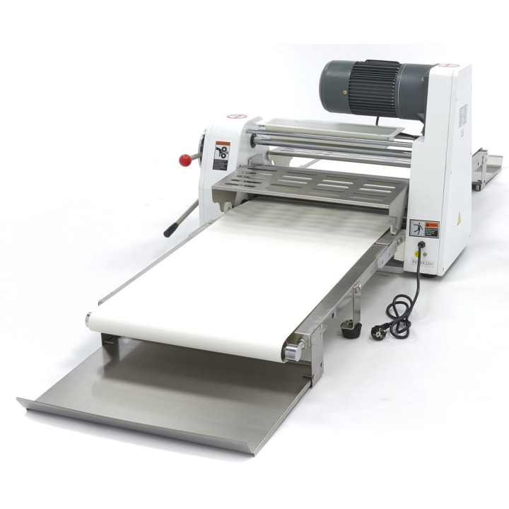 Wałkowarka piekarnicza do ciasta | kruchego | francuskiego | 520 mm | 2050x870x640 mm