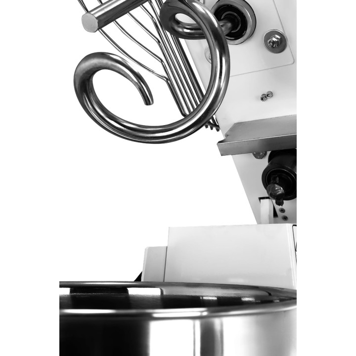 Miesiarka spiralna do ciasta z podnoszonym hakiem i wyjmowaną dzieżą RQT 40 litrów 400V