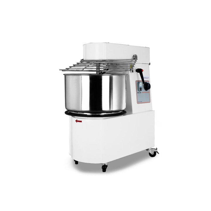 Miesiarka spiralna do ciasta z podnoszonym hakiem i wyjmowaną dzieżą RQT 50 litrów 400V