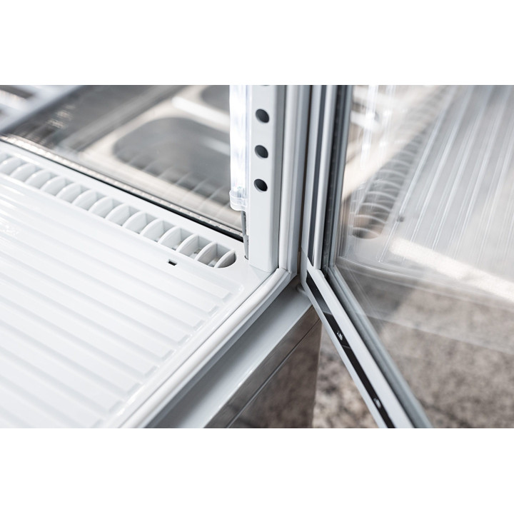 Witryna chłodnicza | cukiernicza | nablatowa | 78 l | RT82WE (RT79)