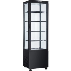 Witryna chłodnicza cukiernicza | LED | 235 l | RTC237BE (RTC235 Black)