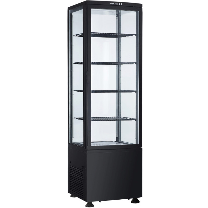 Witryna chłodnicza cukiernicza | LED | 235 l | RTC237BE (RTC235 Black)