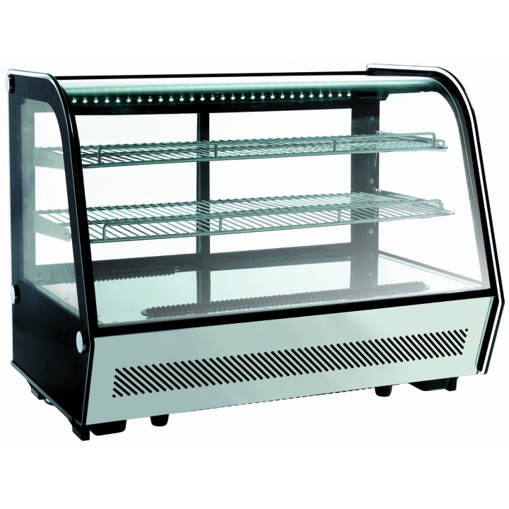 Witryna chłodnicza | cukiernicza | nablatowa  RTW160 | LED | 160l