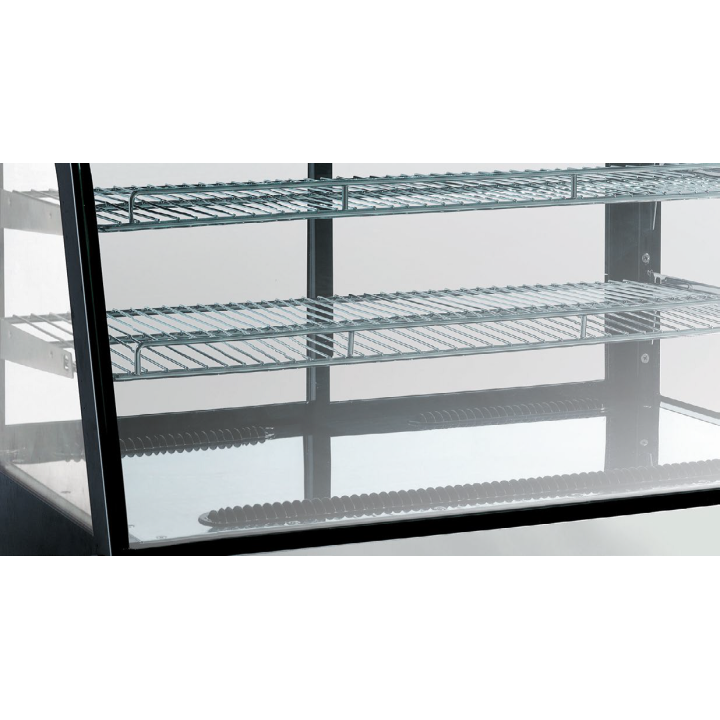 Witryna chłodnicza | cukiernicza | nablatowa  RTW160 | LED | 160l