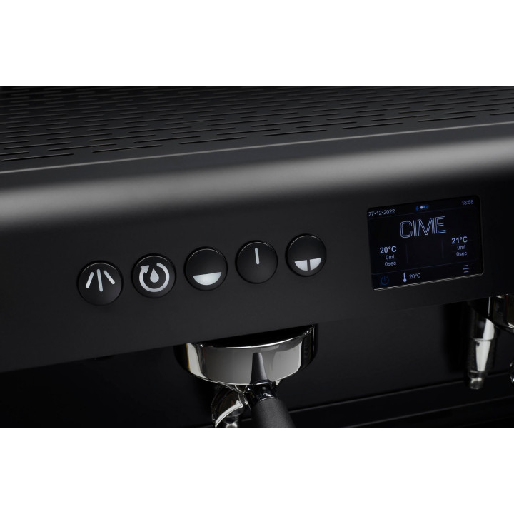 Ekspres ciśnieniowy Cime 2-grupowy | kolbowy | multiboiler | 8 l | 800x600x460 mm | SATURNO MB-60 A/2 CG