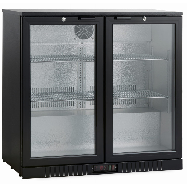 Barowa szafa chłodnicza  | chłodziarka podblatowa | 198 l | SC211HDE (RQ-208HC)