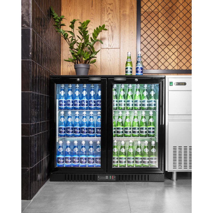 Barowa szafa chłodnicza  | chłodziarka podblatowa | 198 l | SC211HDE (RQ-208HC)