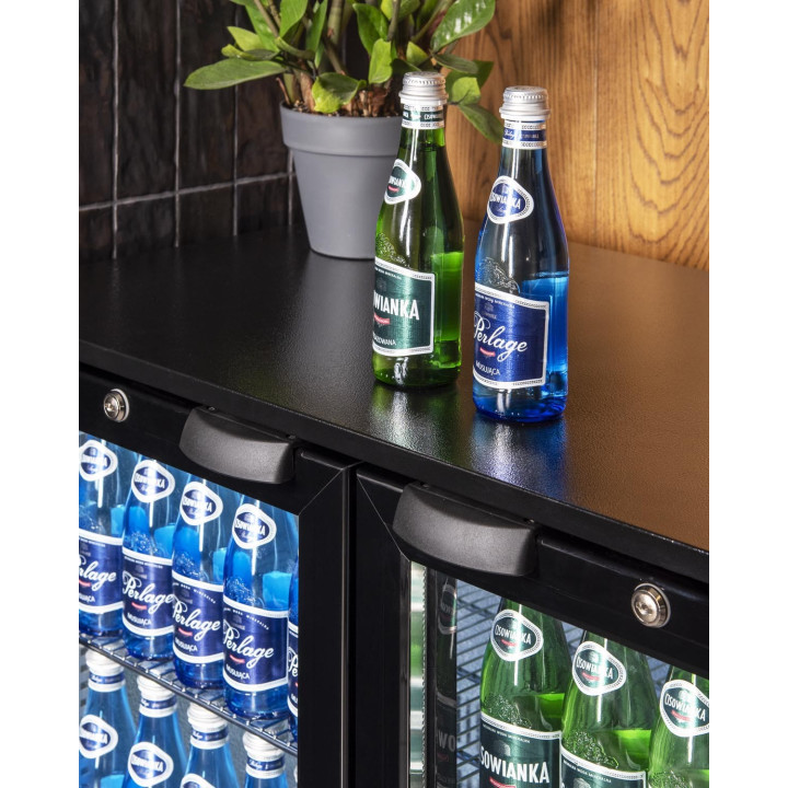 Barowa szafa chłodnicza  | chłodziarka podblatowa | 198 l | SC211HDE (RQ-208HC)