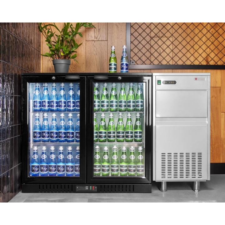 Barowa szafa chłodnicza  | chłodziarka podblatowa | 198 l | SC211HDE (RQ-208HC)