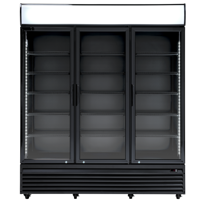 Szafa chłodnicza przeszklona SD1502BHE | 1383 l (RQ1500H-BLACK)