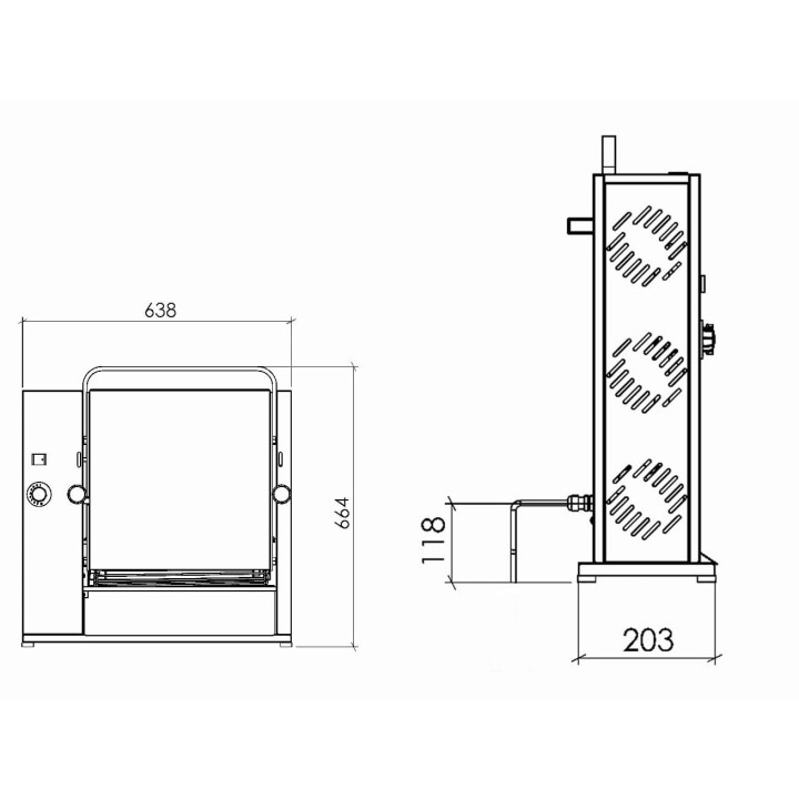 Toster pionowy SEKM40