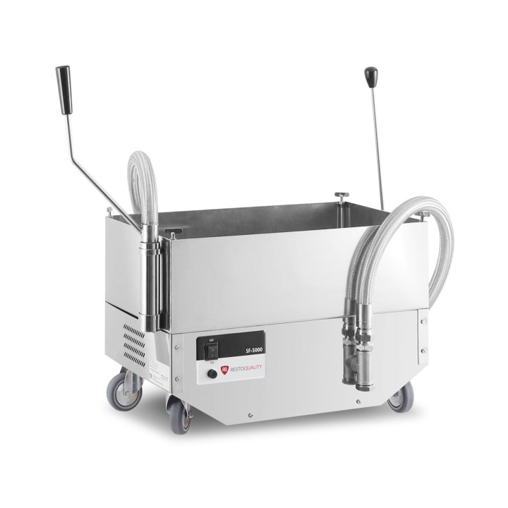 Filtr oleju do smażenia | urządzenie do filtrowania oleju | zbiornik 30l | wydajność filtracji 20 l/min | SF5000