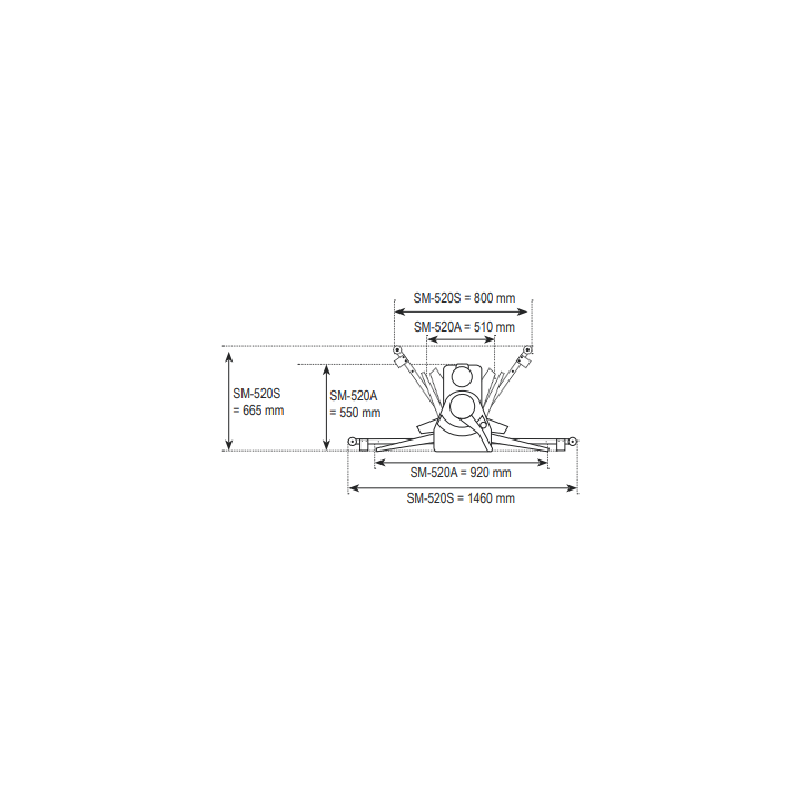Wałkowarka piekarnicza | wałkownica do ciasta SM520A