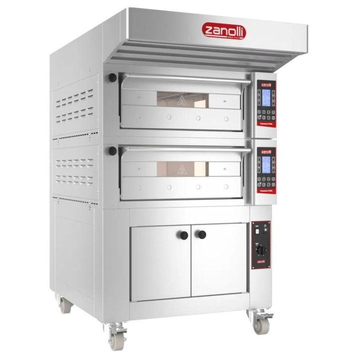 Piec elektryczny piekarniczy 1 komorowy | modułowy | h18 | 2x400x600 mm | 3x33 cm | T POLIS 2S / MC18 IoT