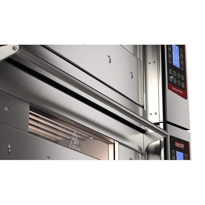 Piec elektryczny piekarniczy 1 komorowy | modułowy | h18 | 2x400x600 mm | 3x33 cm | T POLIS 2S / MC18 IoT