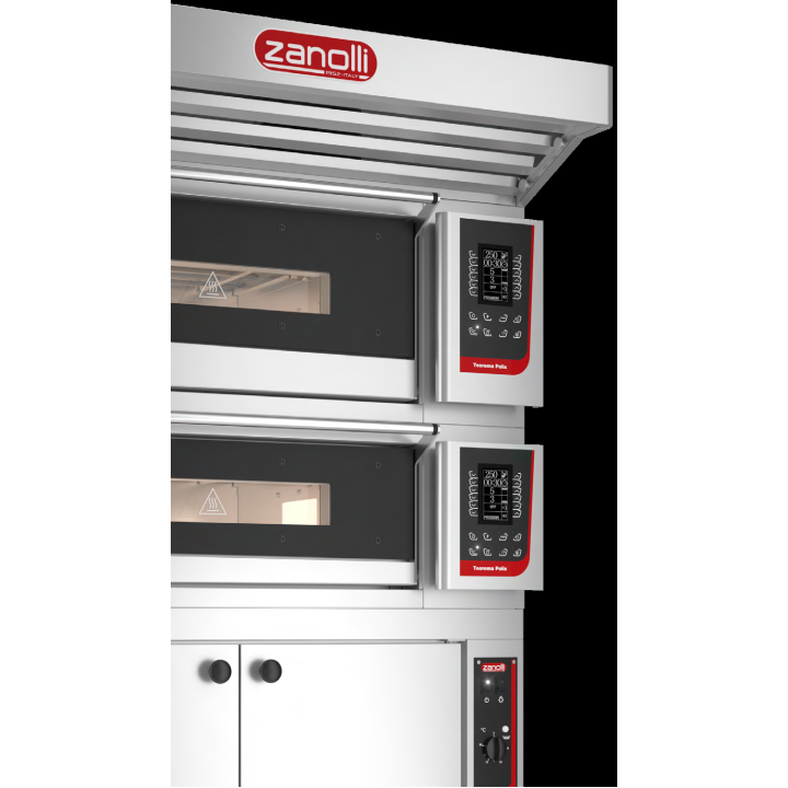 Piec elektryczny piekarniczy 1 komorowy | modułowy | h18 | 2x400x600 mm | 3x33 cm | T POLIS 2S / MC18 IoT