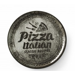 Talerz do pizzy Recipe Collection Black HENDI czarny o330mm Wariant podstawowy