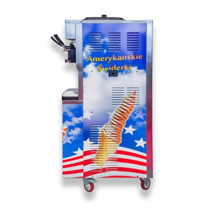 Maszyna do świderków | maszyna do lodów amerykańskich chłodzona wodą AP Ice cream 3250SW