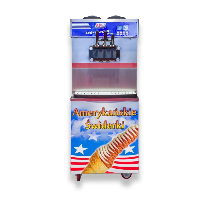 Maszyna do świderków | maszyna do lodów amerykańskich chłodzona wodą AP Ice cream 3250SW