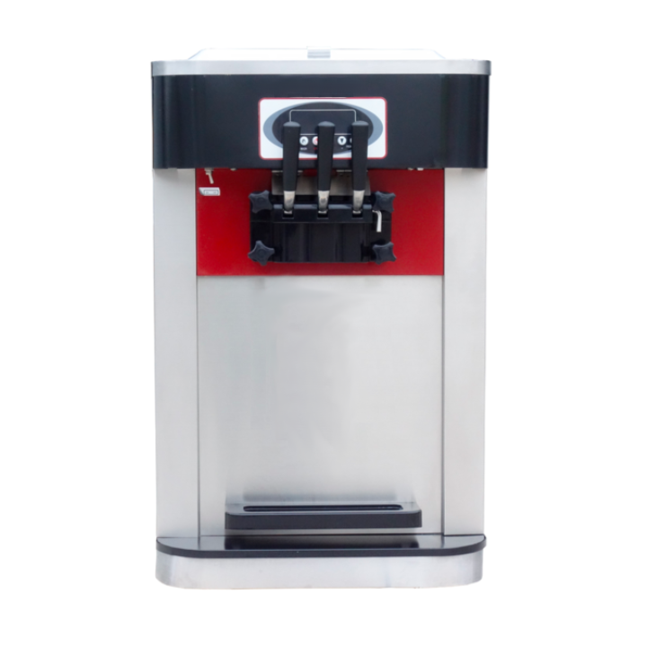 Maszyna do lodów włoskich RQMG723 | 2 smaki +mix | nastawna | nocne chłodzenie | 2x7 l