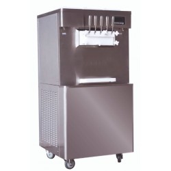 Maszyna do lodów włoskich RQMB33 | 3 smaki + 2 mix | automat do lodów | nocne chłodzenie | pompa napowietrzająca | 3x7 l