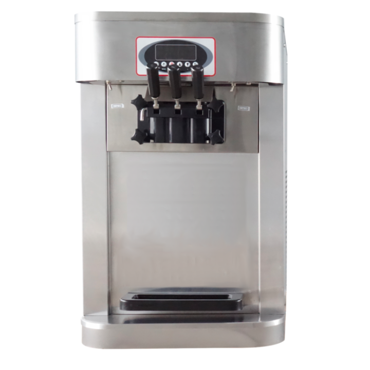 Maszyna do lodów włoskich RQMG755 | 2 smaki +mix | nastawna | nocne chłodzenie | pompa napowietrzająca | 2x7 l