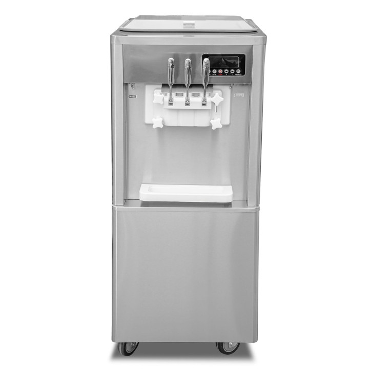 Maszyna do lodów włoskich RQMG38 | 2 smaki +mix | automat do lodów | nocne chłodzenie | pompa napowietrzająca | 2x7 l