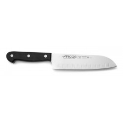 Nóż Santoku ze szlifem kulowym seria UNIVERSAL Arcos czarny (L)290mm Wariant podstawowy