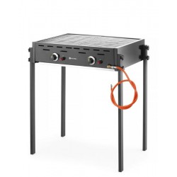 Roast-Master Pro Black Grill gazowy HENDI czarny 11,6kW 790x560x(H)900mm