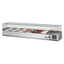 VCH 3180 ﻿Witryna chłodnicza 8 x GN1/3-150 Redfox 00010995