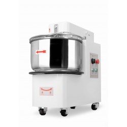 Miesiarka spiralna do ciasta ze stałym hakiem i dzieżą RQBT 40 litrów 400V 2 prędkości