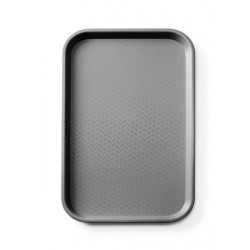 Taca fast food z polipropylenu GN 1/1, AmerBox, GN 1/1, czarny, 530x325x(H)20mm