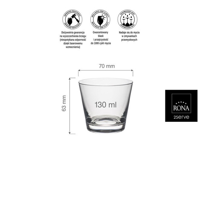 Naczynie na finger food Cucina, 130ml