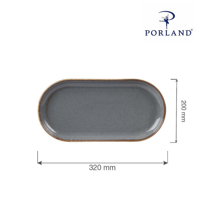 Półmisek owalny Stone 320x200 mm