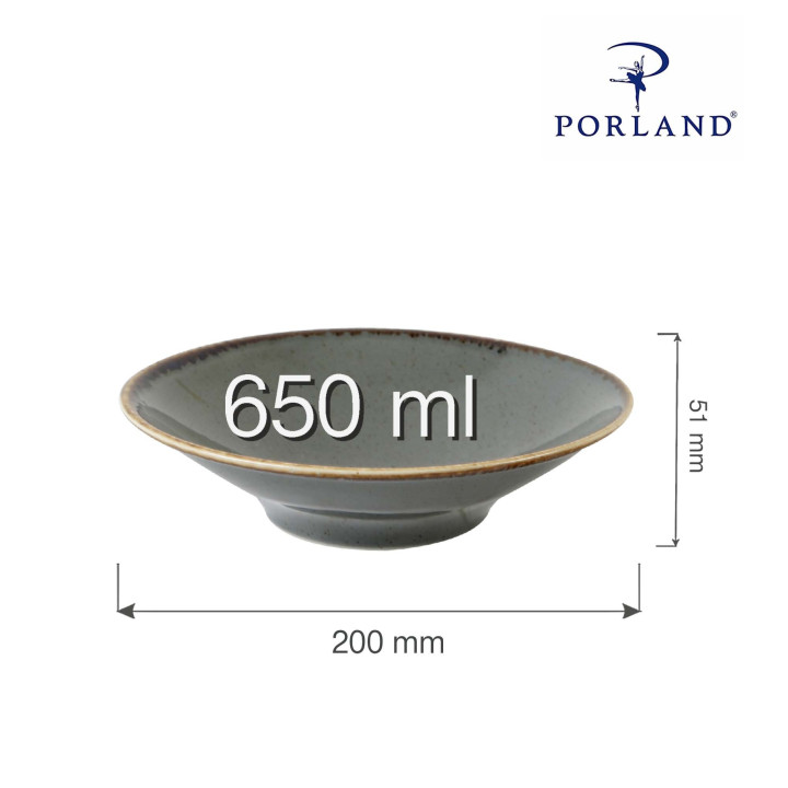 Talerz głęboki Stone 200 mm, 650  ml