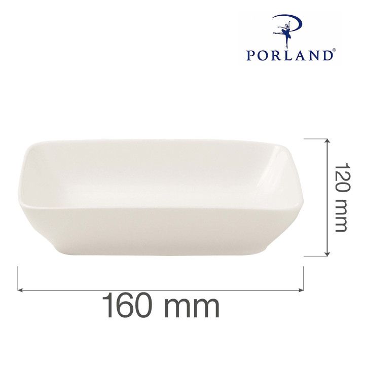 Półmisek do przystawek Dove 160x120 mm
