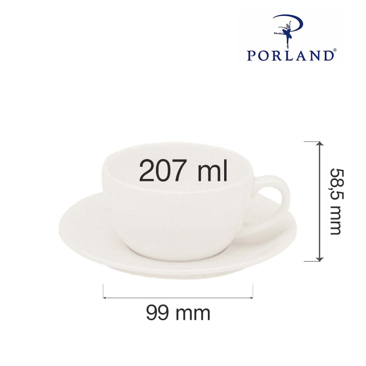 Filiżanka elegancka Dove 207 ml