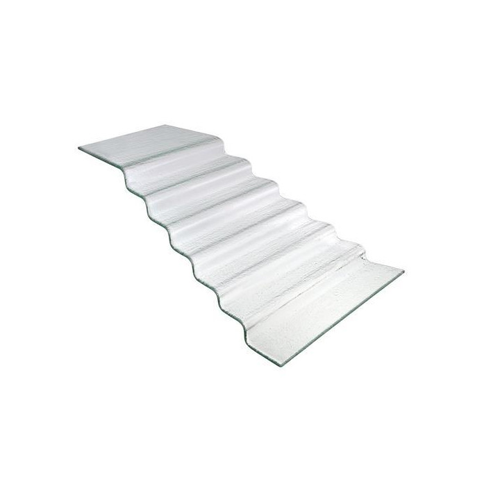 Schody bufetowe 7-stopniowe przezroczyste