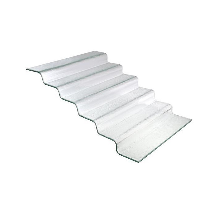 Schody bufetowe 6-stopniowe przezroczyste