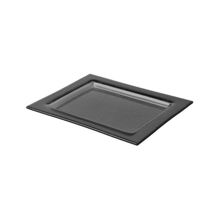 Taca szklana GN 1/2 czarna