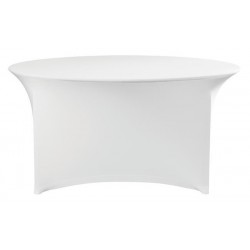 Obrus okrągły Symposium biały 1800x730 mm