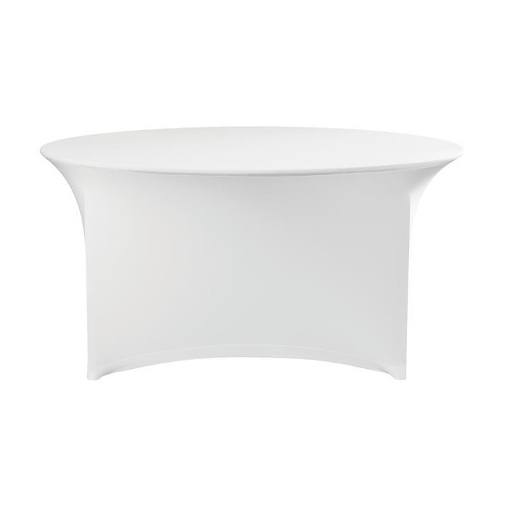 Obrus okrągły Symposium biały 1800x730 mm