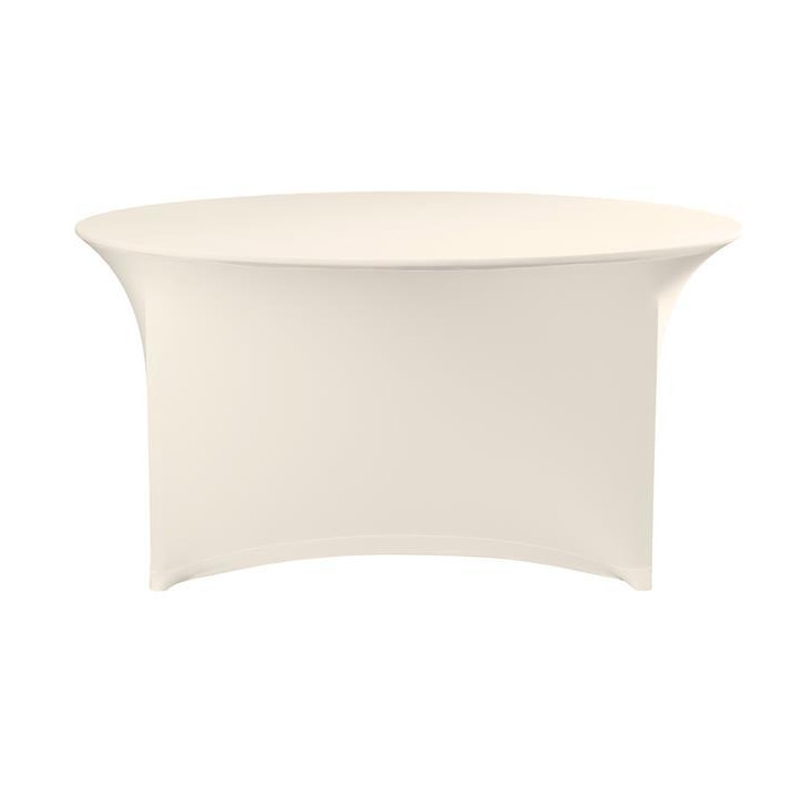 Obrus okrągły Symposium kremowy 1800x730 mm