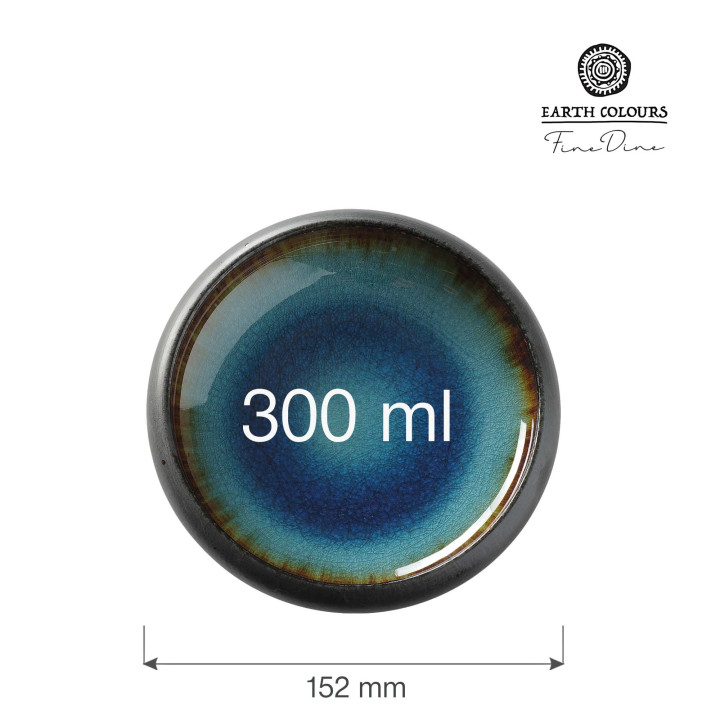 Talerz głęboki Lazur 152 mm