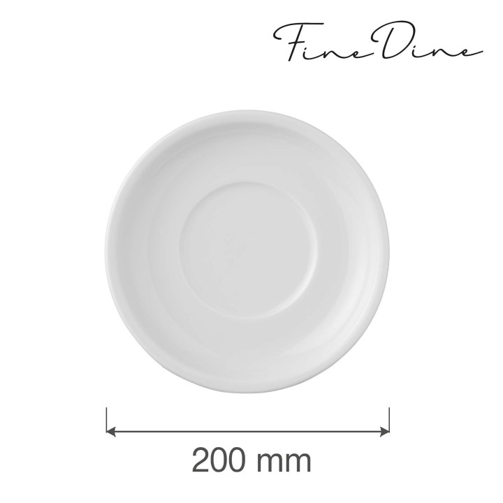 Spodek Bianco 200 mm