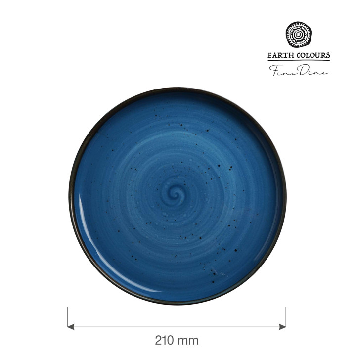 Talerz z wysokim rantem Iris 210 mm