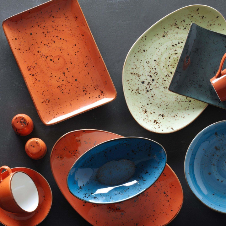 Talerz o organicznym kształcie Arando 350x210 mm