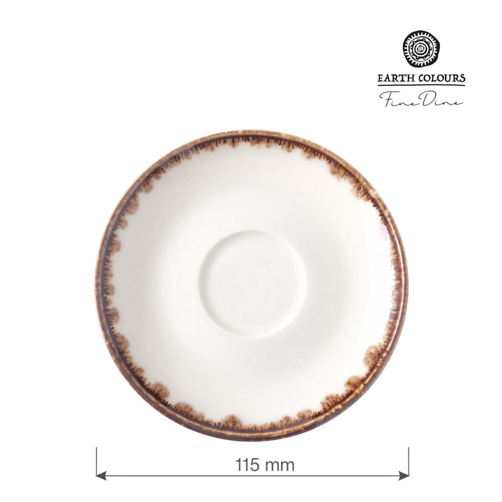 Spodek do espresso Vanilla 115 mm