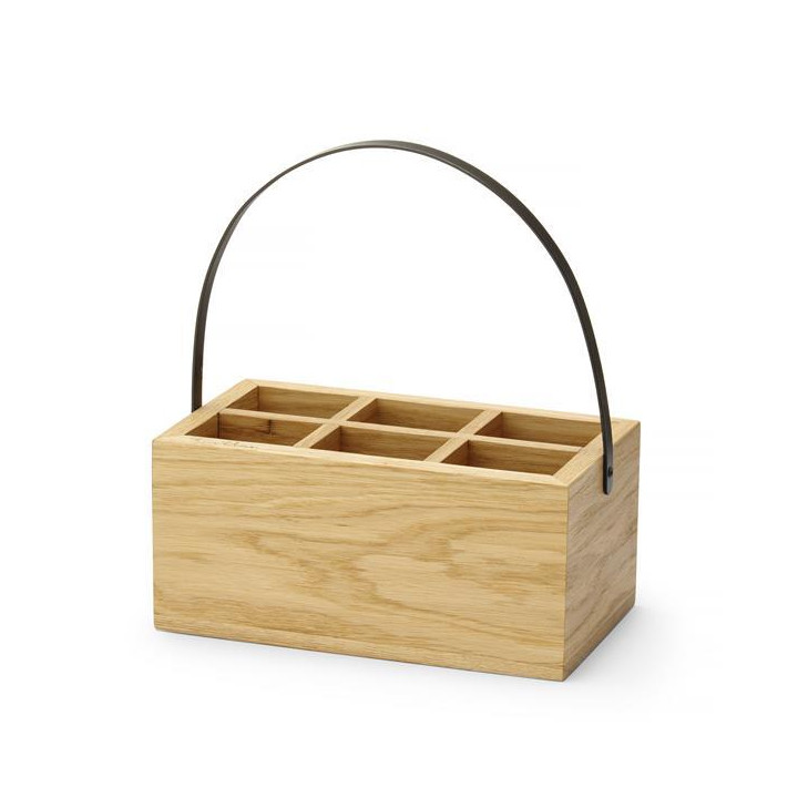 Skrzynka z uchwytem na akcesoria stołowe Madeira 280x180x120 mm